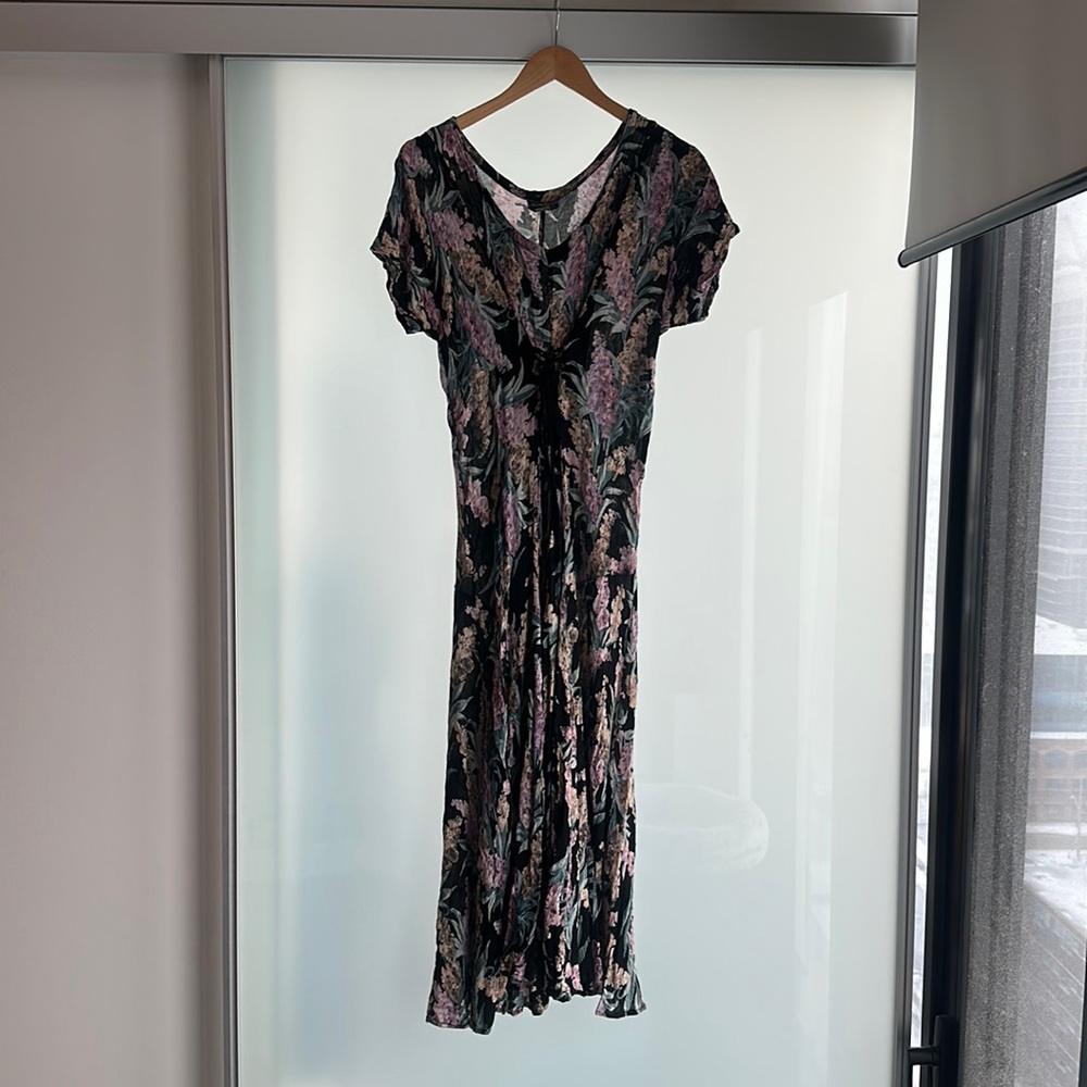 Vintage Floral Dress